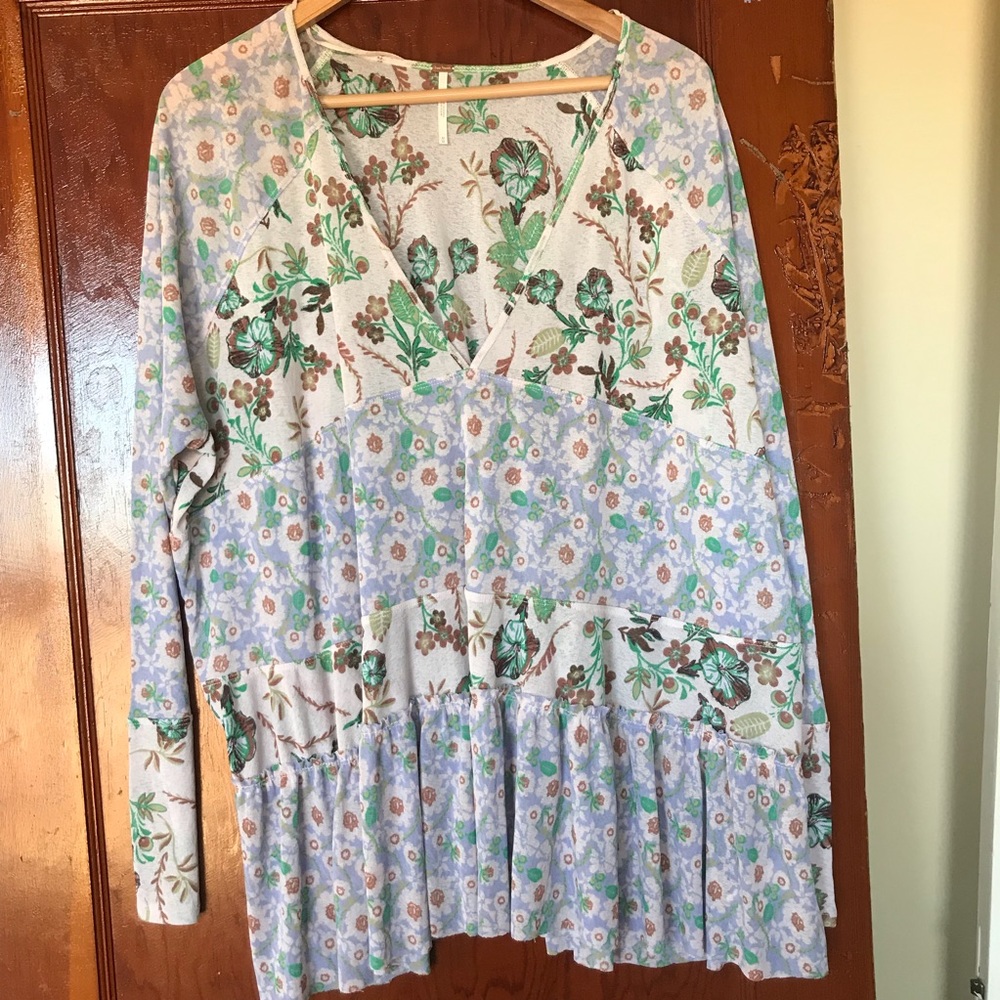 Free people floral top